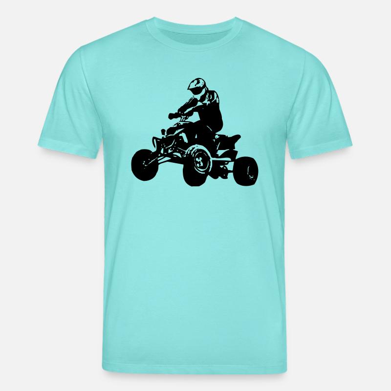 quad2 - Stanley/Stella Unisex Bio-T-Shirt CREATOR  - Poolblau