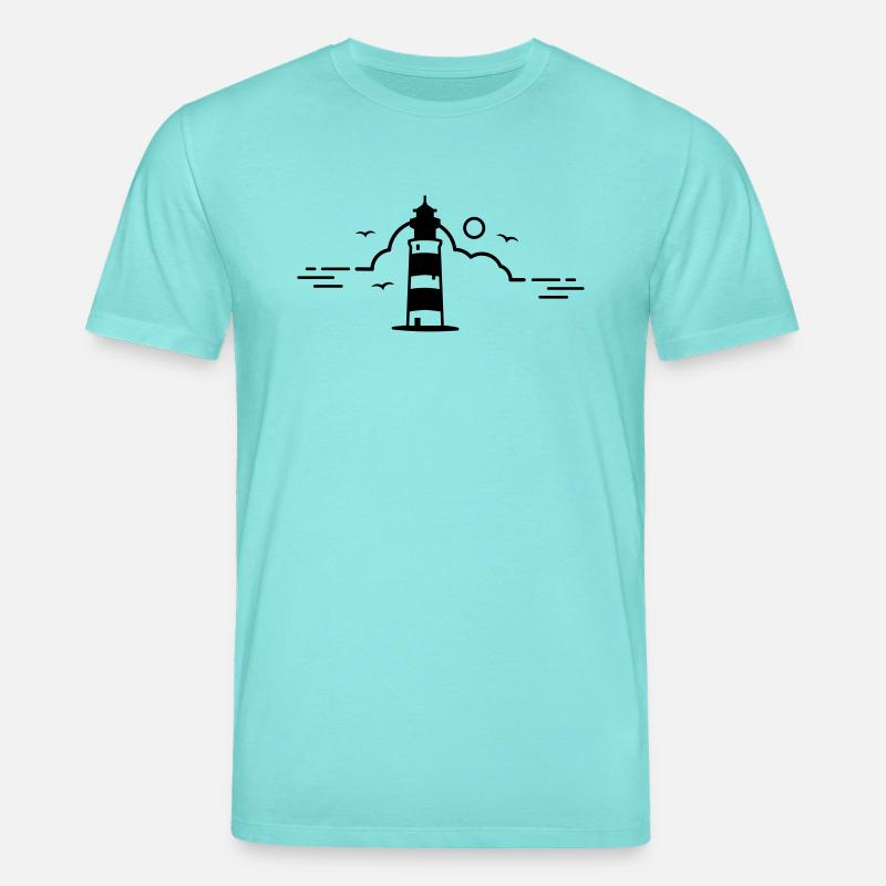 Leuchtturm - Stanley/Stella Unisex Bio-T-Shirt CREATOR  - Poolblau