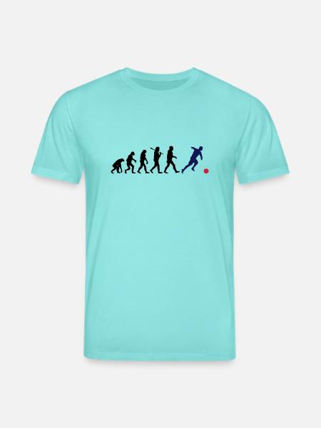 EVOLUTION FOOTBALL - T-shirt bio CREATOR Stanley/Stella Unisexe - bleu piscine