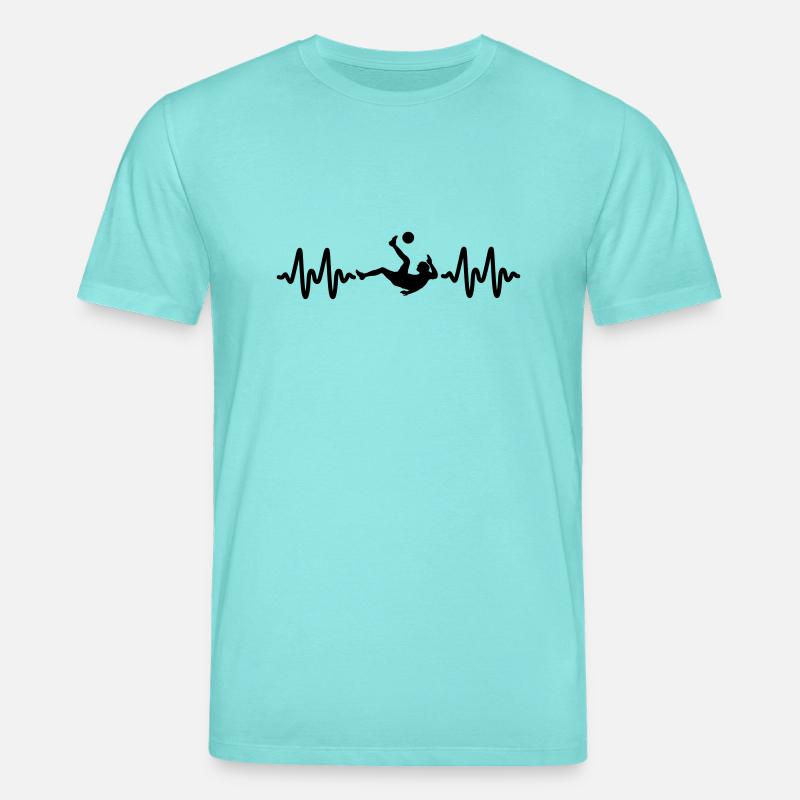 Fußball - Stanley/Stella Unisex Bio-T-Shirt CREATOR  - Poolblau