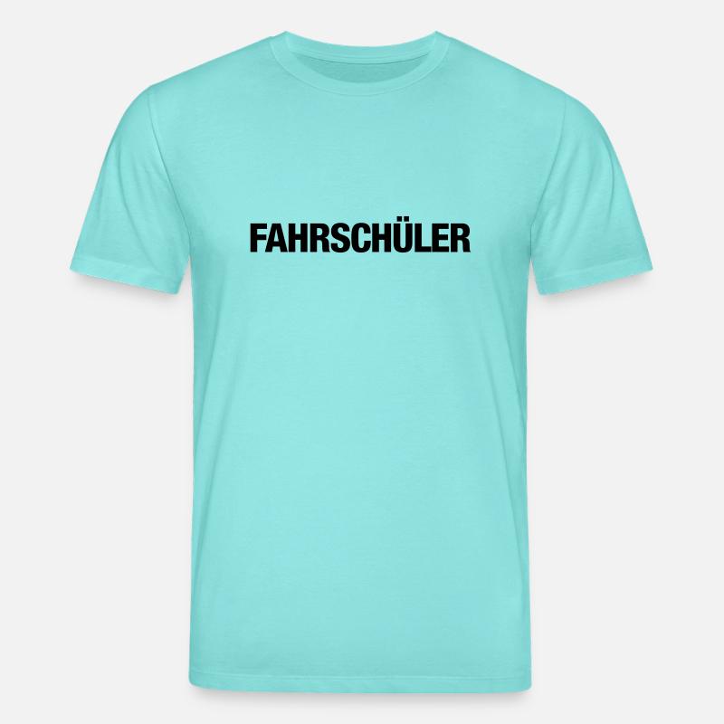 Fahrschüler - Stanley/Stella Unisex Bio-T-Shirt CREATOR  - Poolblau