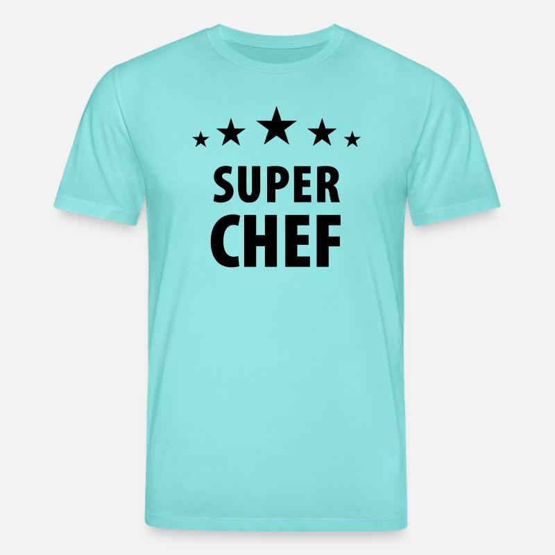 Super Chef (dh) - Stanley/Stella Unisex Bio-T-Shirt CREATOR  - Poolblau