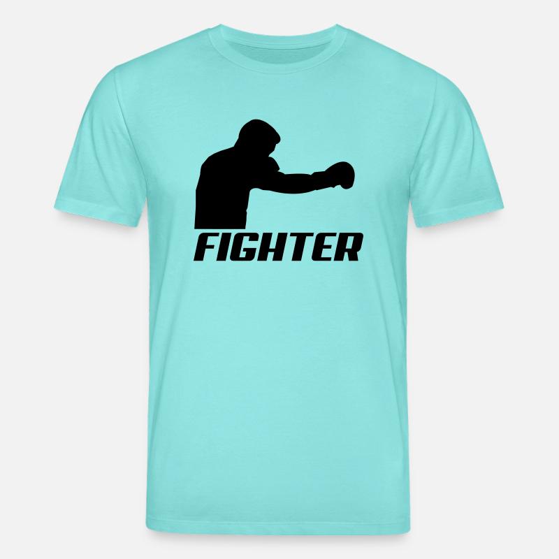 fighter1 - Stanley/Stella Unisex Bio-T-Shirt CREATOR  - Poolblau