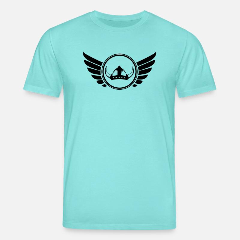 wikinger_wappen_01 - Stanley/Stella Unisex Bio-T-Shirt CREATOR  - Poolblau