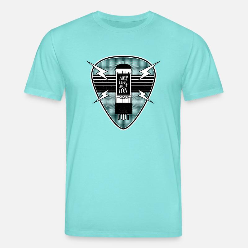 AMPLIFICA(U)TION - Stanley/Stella Unisex Bio-T-Shirt CREATOR  - Poolblau