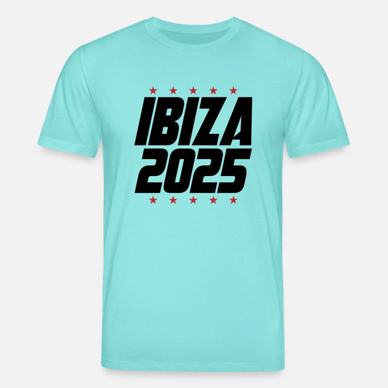 Ibiza 2025 - Stanley/Stella Unisex Bio-T-Shirt CREATOR  - Poolblau