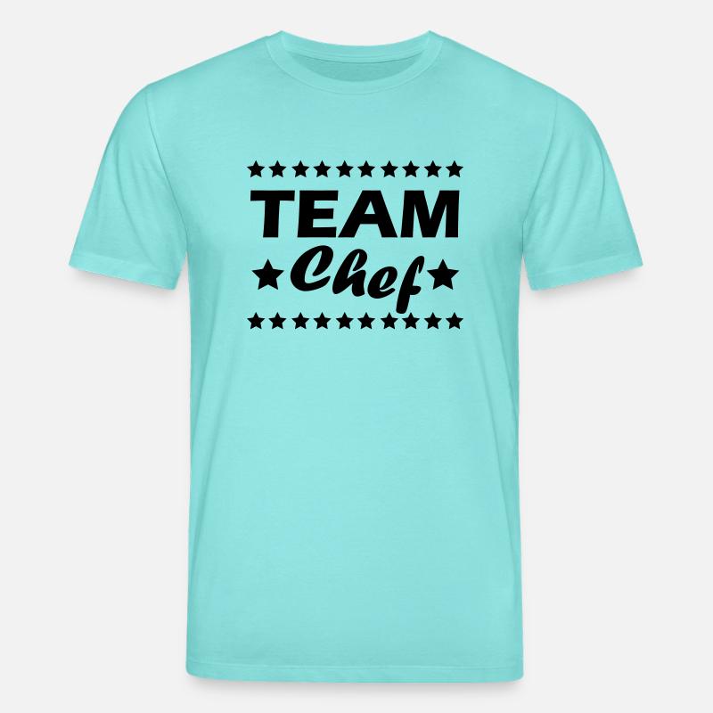 team_chef_01 - Stanley/Stella Unisex Bio-T-Shirt CREATOR  - Poolblau