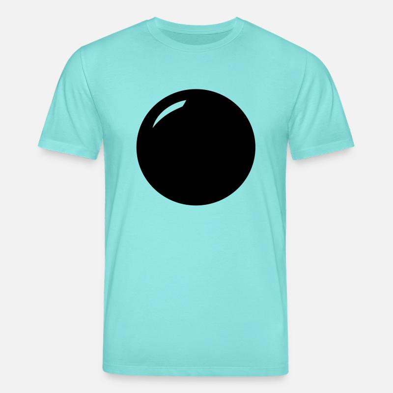 Kugel - Stanley/Stella Unisex Bio-T-Shirt CREATOR  - Poolblau