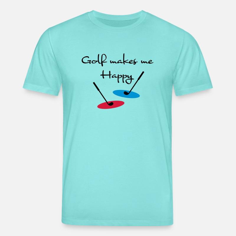 golf - Stanley/Stella Unisex Bio-T-Shirt CREATOR  - Poolblau