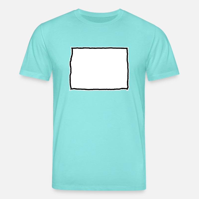 Namensschild in Tabellenformat - Stanley/Stella Unisex Bio-T-Shirt CREATOR - Poolblau