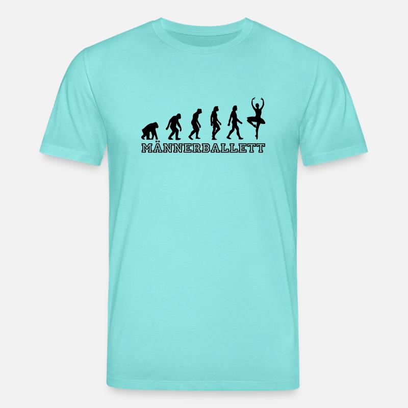 Männerballett Evolution Ballerina - Stanley/Stella Unisex Bio-T-Shirt CREATOR  - Poolblau