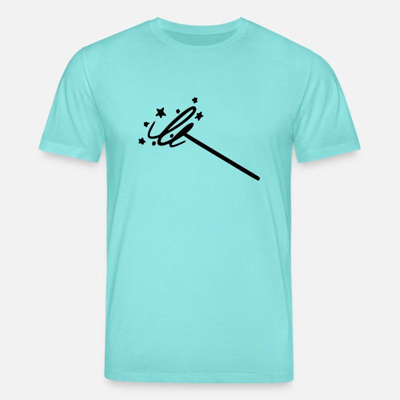 Zauberstab - Stanley/Stella Unisex Bio-T-Shirt CREATOR  - Poolblau