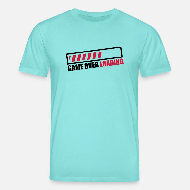 game_over_loading_c2 - Stanley/Stella CREATOR Unisex Organic T-Shirt - pool blue