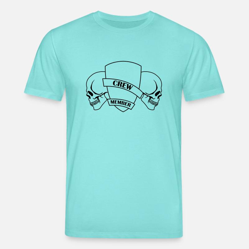 crew_member_001 - Stanley/Stella Unisex Bio-T-Shirt CREATOR  - Poolblau