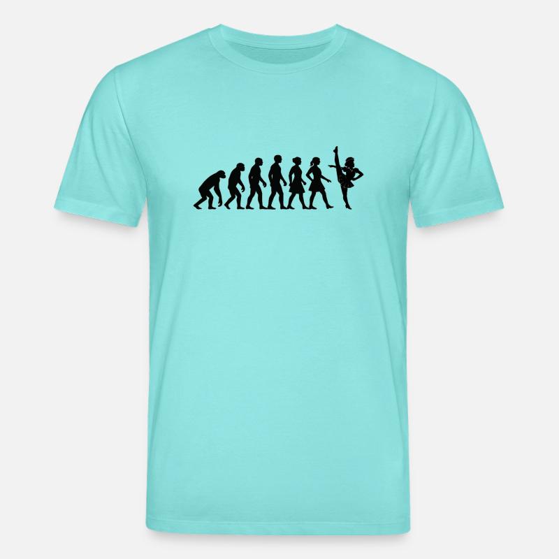 EVOLUTION SOLO MARICHEN solomariechen gardetanz - Stanley/Stella Unisex Bio-T-Shirt CREATOR  - Poolblau