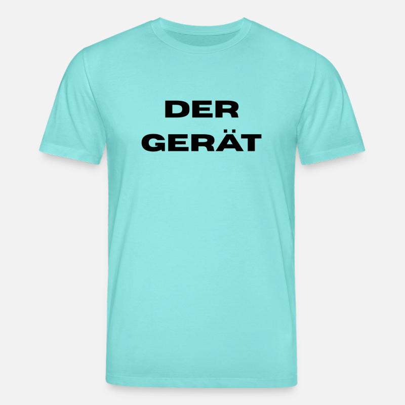 Der Geraet - Stanley/Stella Unisex Bio-T-Shirt CREATOR  - Poolblau