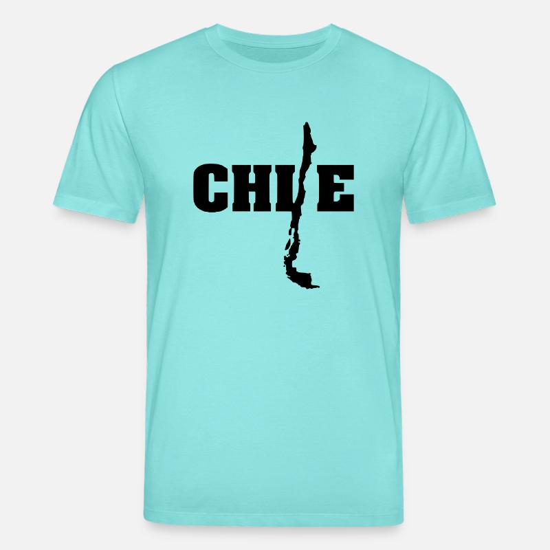 Chile (ID: 002004) - Stanley/Stella Unisex Bio-T-Shirt CREATOR  - Poolblau
