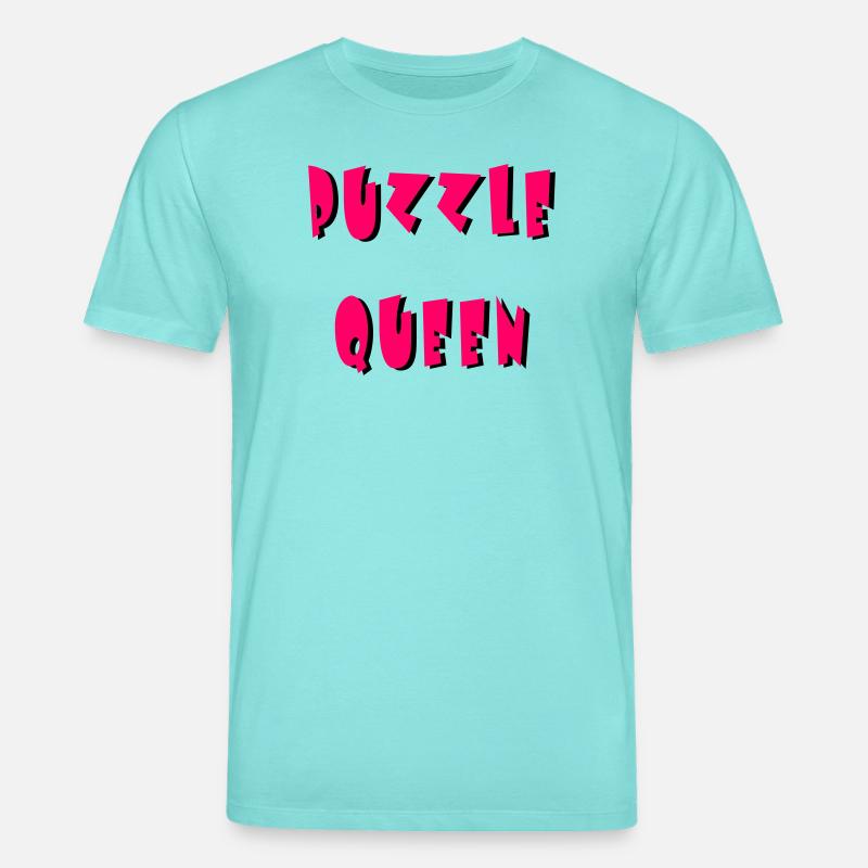 Puzzle Queen 2 - Stanley/Stella Unisex Bio-T-Shirt CREATOR  - Poolblau