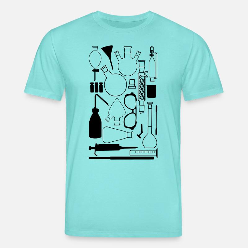 Laborgeräte - Stanley/Stella Unisex Bio-T-Shirt CREATOR  - Poolblau