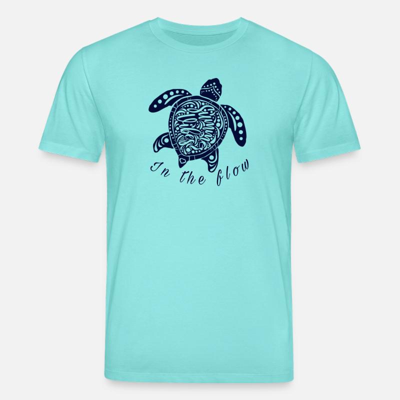 Sei Ozean - Stanley/Stella Unisex Bio-T-Shirt CREATOR  - Poolblau