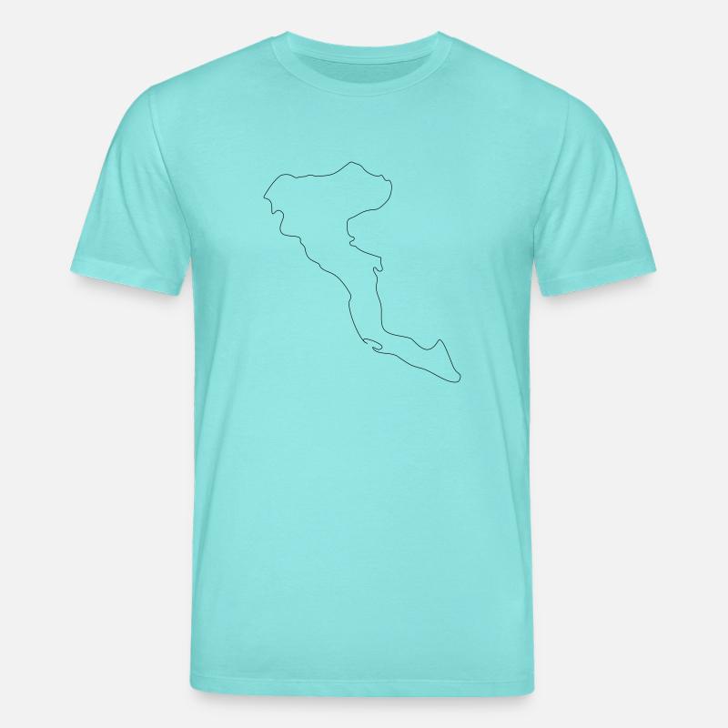 Corfou - T-shirt bio CREATOR Stanley/Stella Unisexe - bleu piscine
