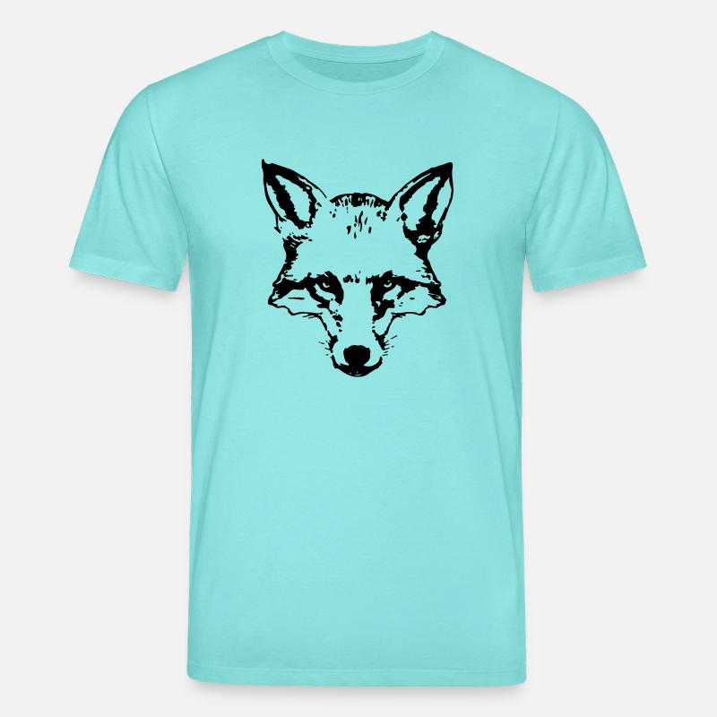 fox_head - Stanley/Stella Unisex Bio-T-Shirt CREATOR  - Poolblau