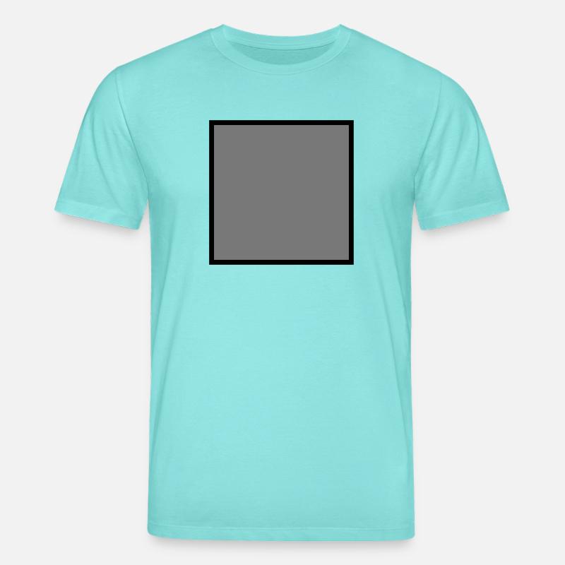 Quadrat grau gefüllt - Stanley/Stella Unisex Bio-T-Shirt CREATOR - Poolblau
