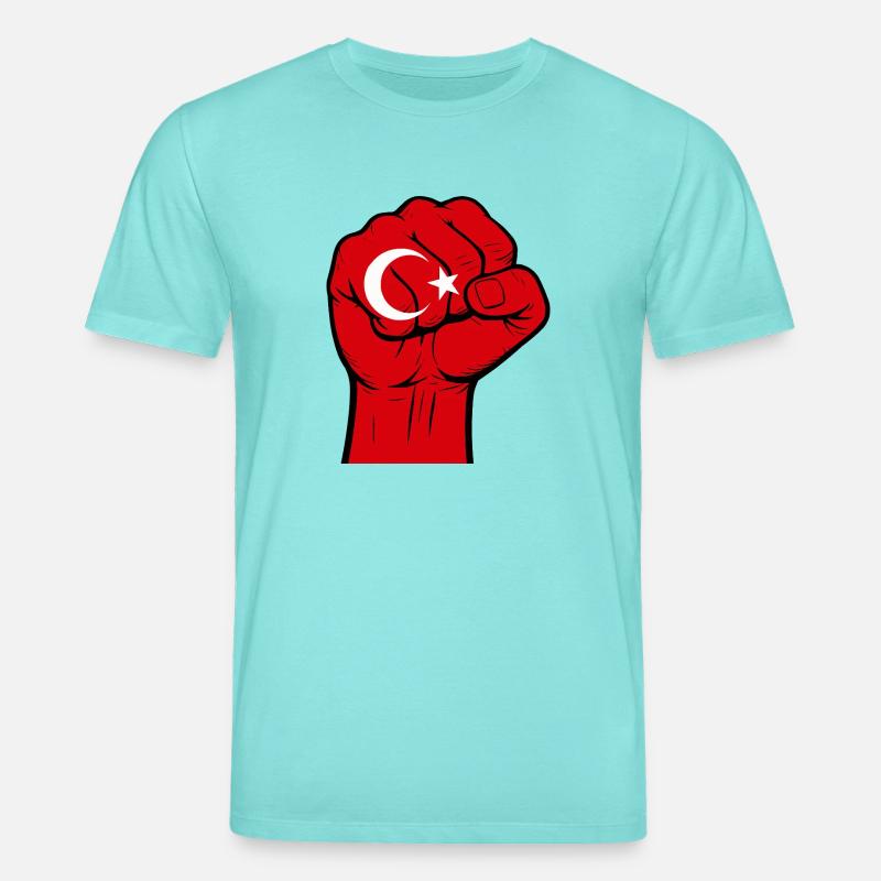 Faust, Turquie - T-shirt bio CREATOR Stanley/Stella Unisexe - bleu piscine