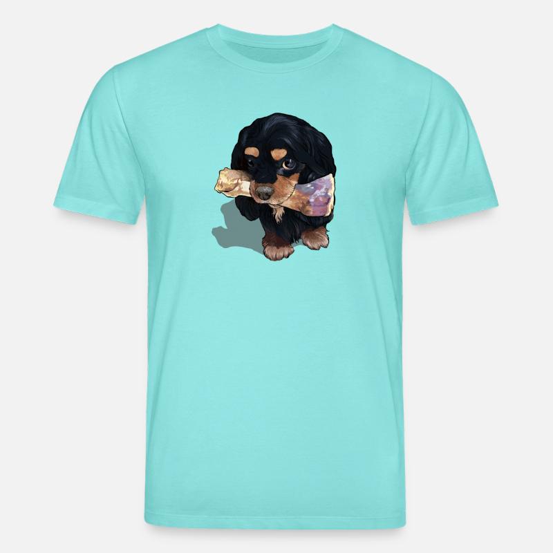 Mein Knochen - Stanley/Stella Unisex Bio-T-Shirt CREATOR  - Poolblau
