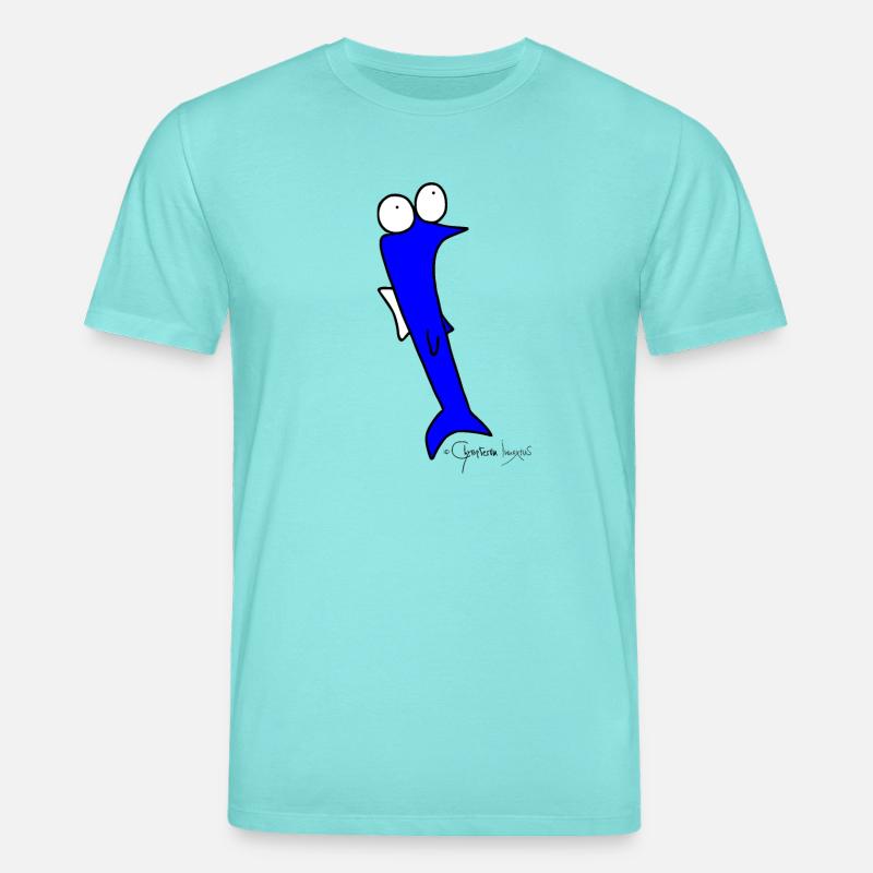 Plötzfisch - Piscis Rutilus - Stanley/Stella Unisex Bio-T-Shirt CREATOR  - Poolblau