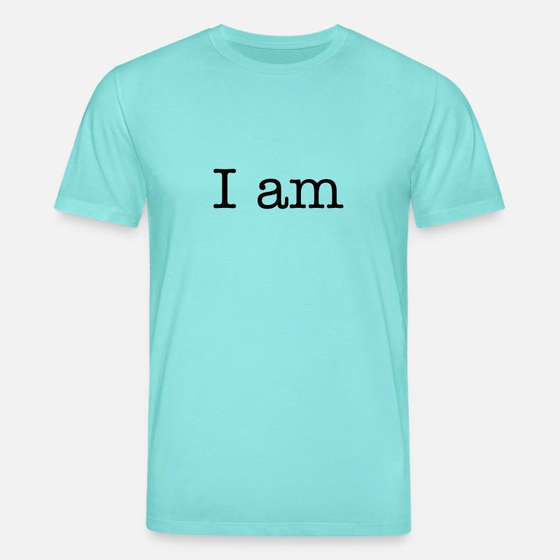 I am - T-shirt bio CREATOR Stanley/Stella Unisexe - bleu piscine
