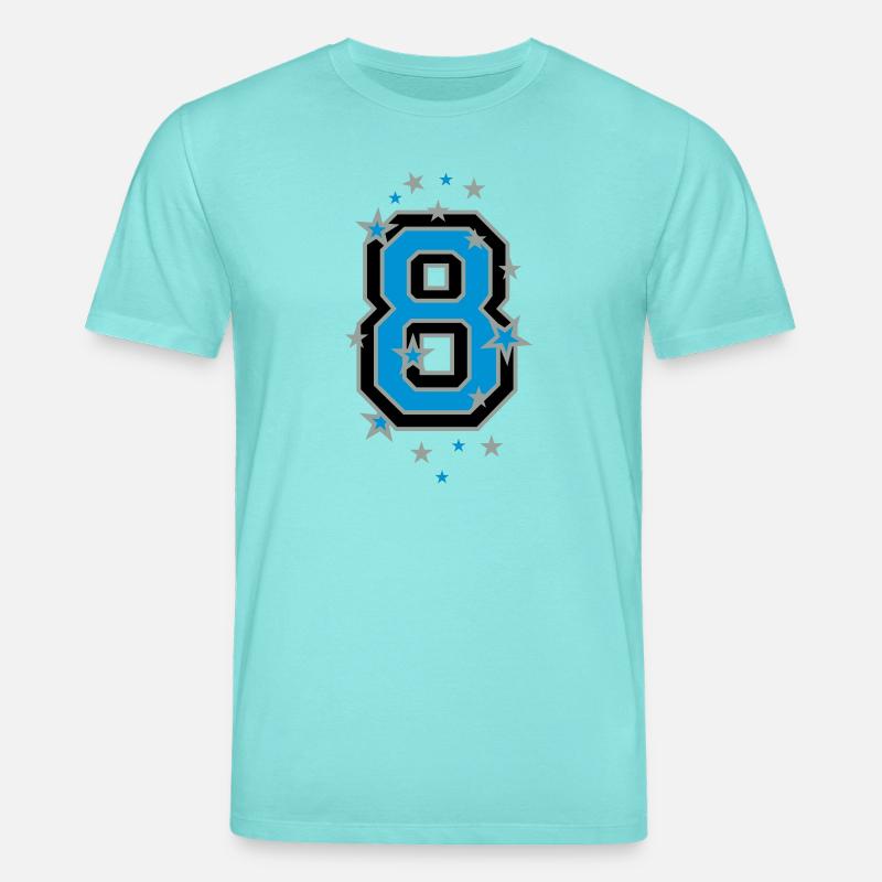 Sieben 7 - Stanley/Stella Unisex Bio-T-Shirt CREATOR  - Poolblau