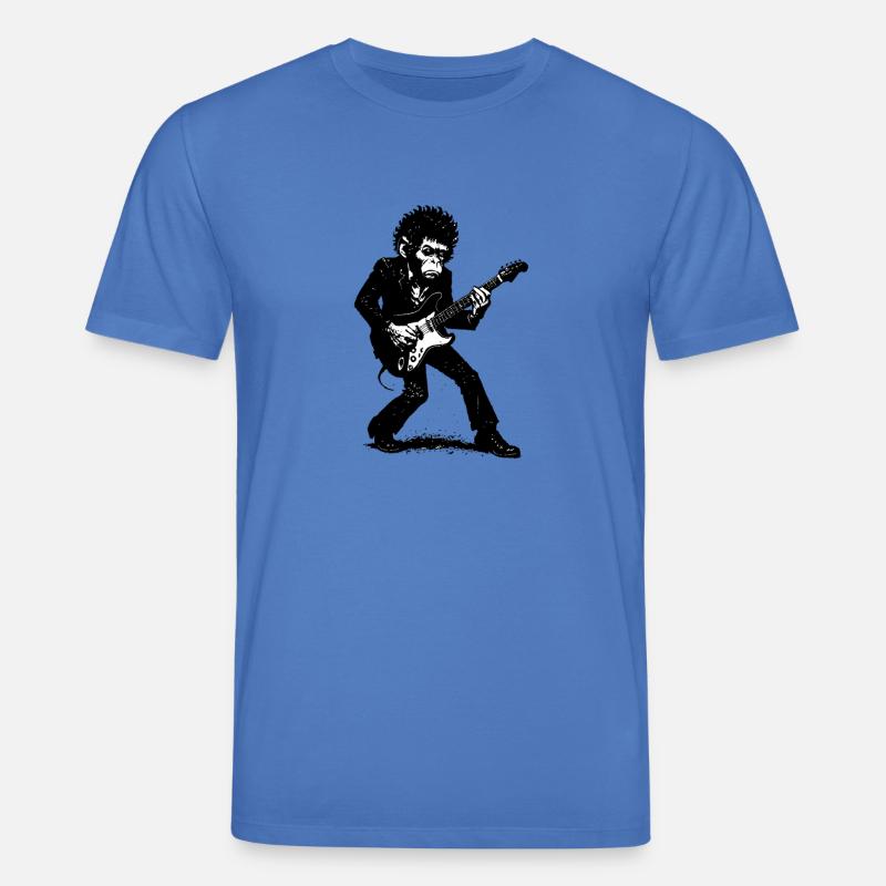 E-Guitar | The Monkey Dance - Stanley/Stella Unisex Bio-T-Shirt CREATOR - Achtsames Blau
