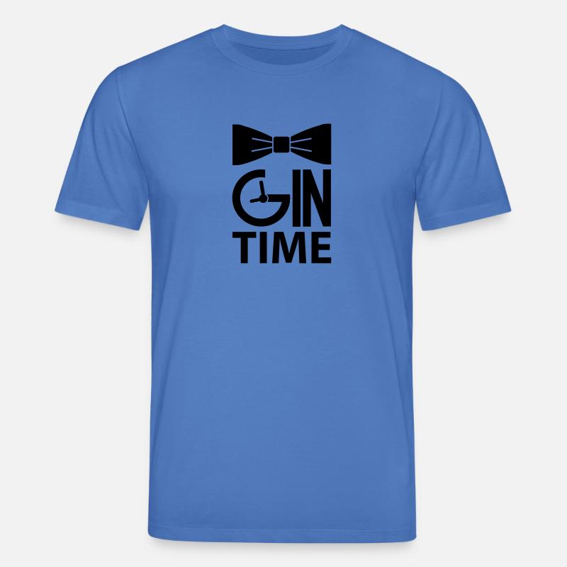 Gin Time - Stanley/Stella Unisex Bio-T-Shirt CREATOR  - Achtsames Blau