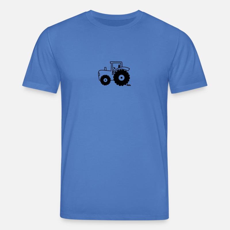 Traktor - Stanley/Stella Unisex Bio-T-Shirt CREATOR  - Achtsames Blau