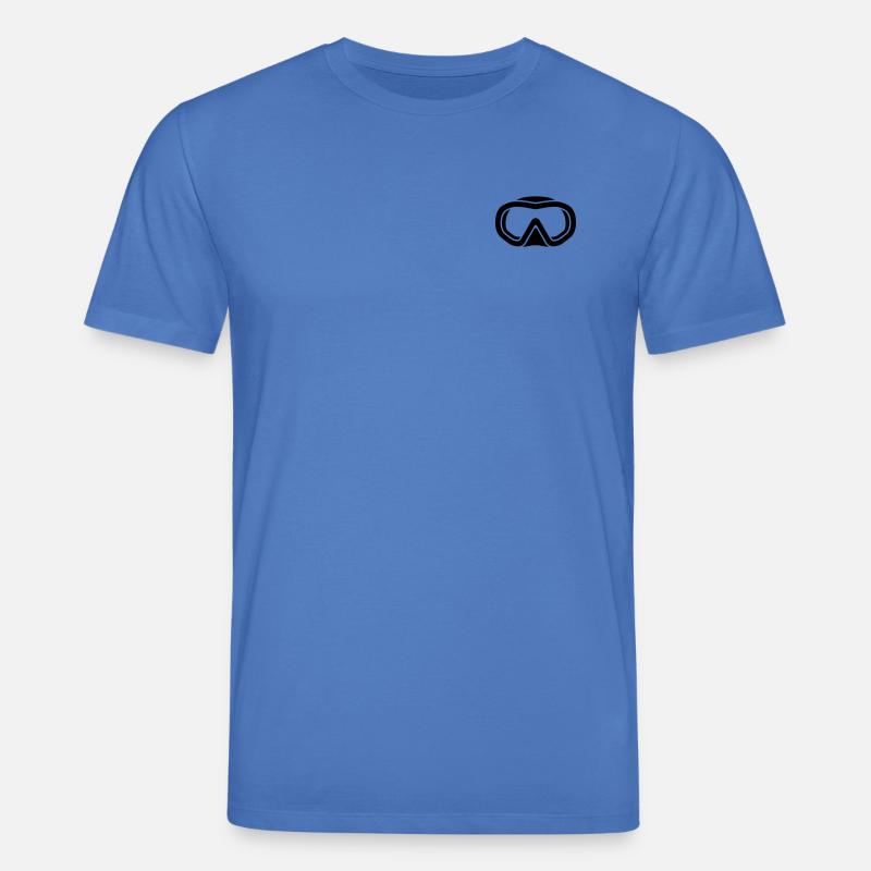 Logo de l’apnée - T-shirt bio CREATOR Stanley/Stella Unisexe - bleu attentif
