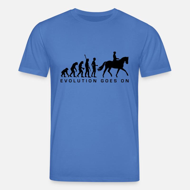 evolution_reiter_b - Stanley/Stella CREATOR Unisex Organic T-Shirt - mindful blue