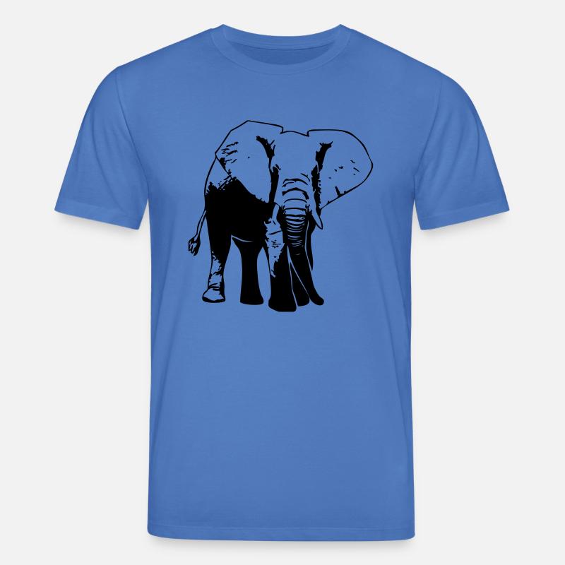 Elefant - Elephant - Stanley/Stella Unisex Bio-T-Shirt CREATOR  - Achtsames Blau