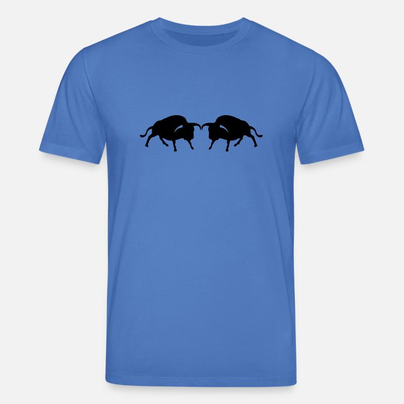 stier2 - Stanley/Stella Unisex Bio-T-Shirt CREATOR  - Achtsames Blau
