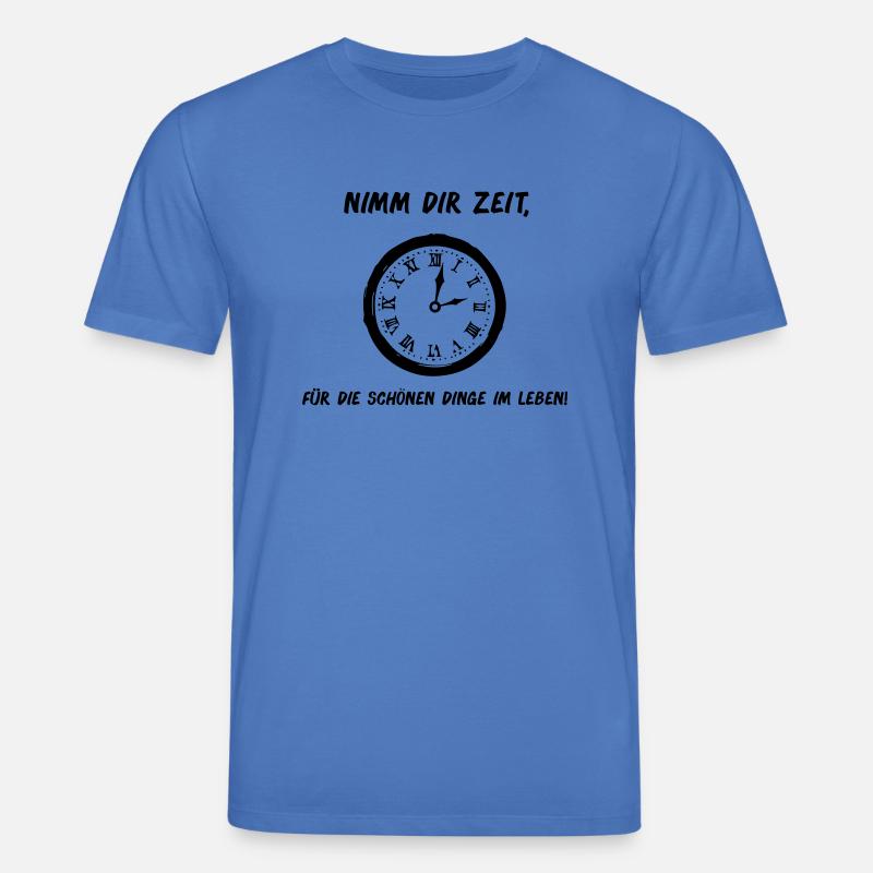 schoene_dinge_im_leben_01 - Stanley/Stella Unisex Bio-T-Shirt CREATOR  - Achtsames Blau