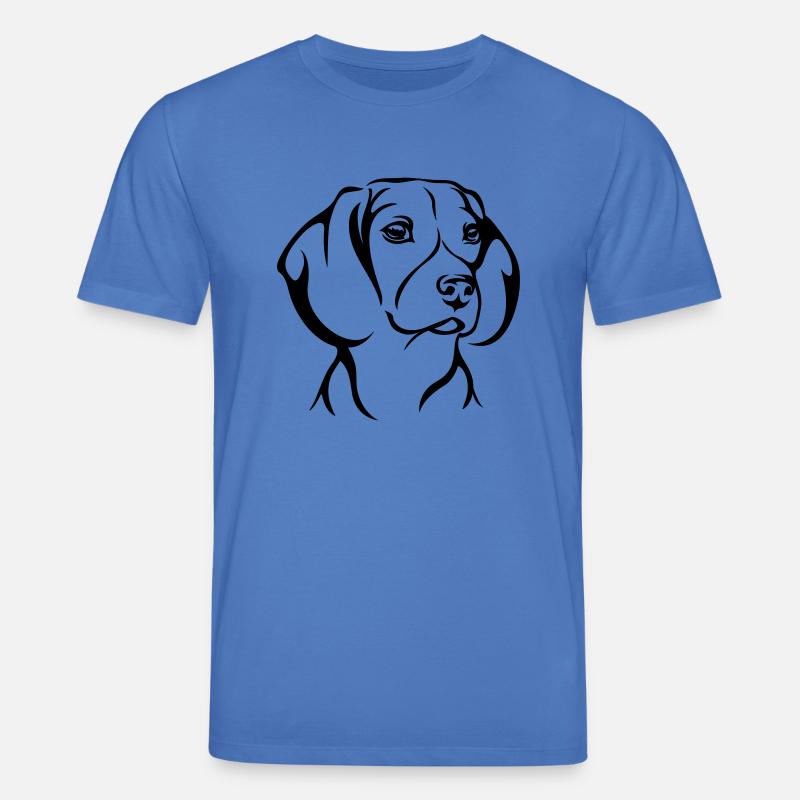 Beagle - Stanley/Stella Unisex Bio-T-Shirt CREATOR  - Achtsames Blau