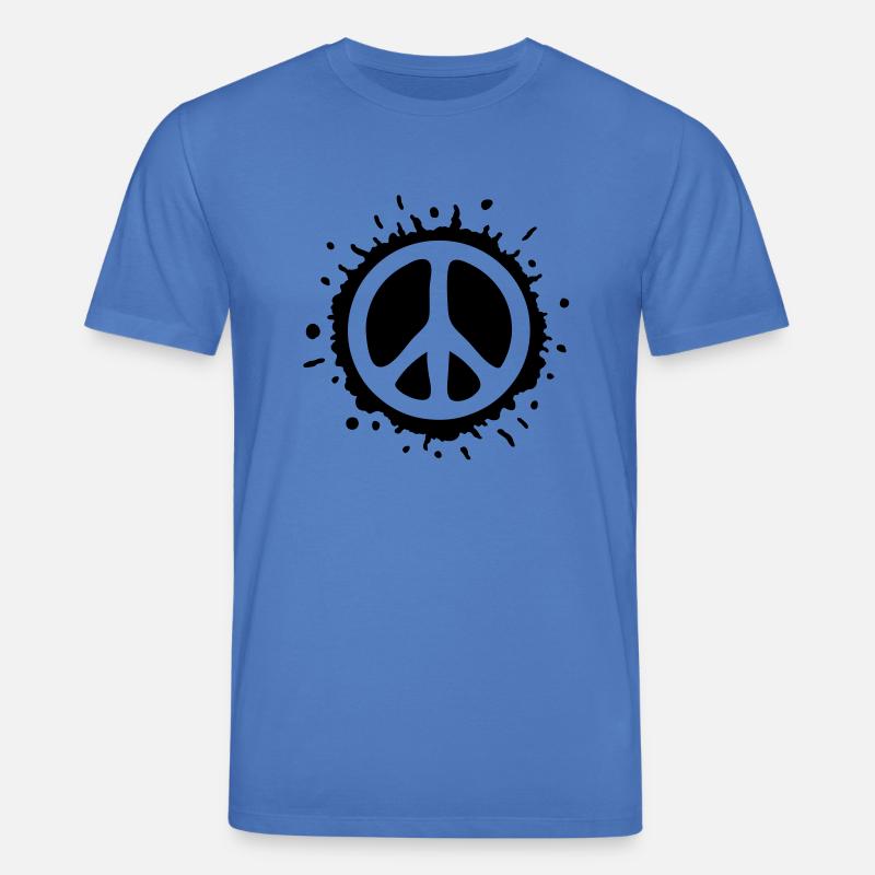 Peace (Splash) - Stanley/Stella Unisex Bio-T-Shirt CREATOR  - Achtsames Blau