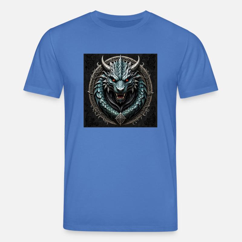 Drache - Stanley/Stella Unisex Bio-T-Shirt CREATOR  - Achtsames Blau