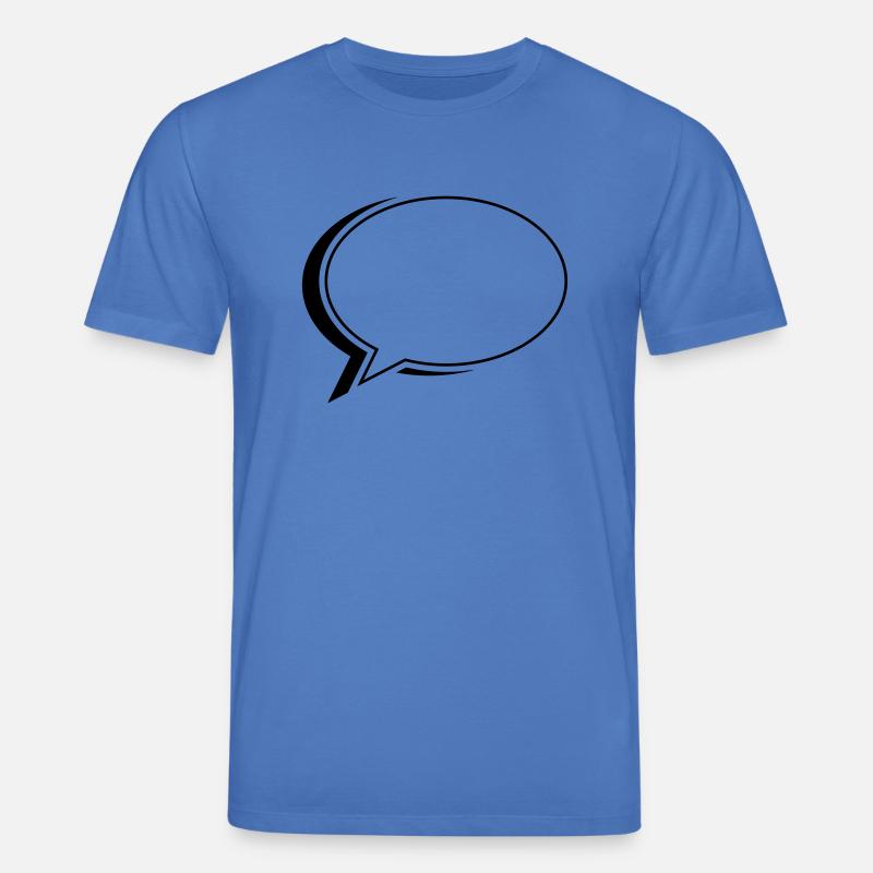 sprechblase oval - Stanley/Stella Unisex Bio-T-Shirt CREATOR  - Achtsames Blau