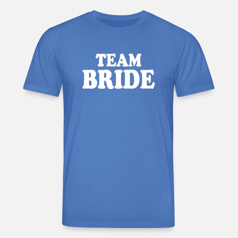 Team bride - Stanley/Stella Unisex Bio-T-Shirt CREATOR  - Achtsames Blau