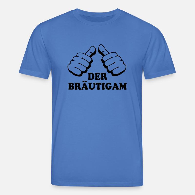 der__braeutigam - Stanley/Stella Unisex Bio-T-Shirt CREATOR  - Achtsames Blau