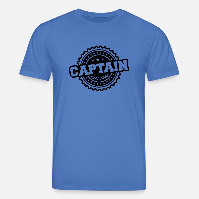 captain_logo_yi1 - Stanley/Stella Unisex Bio-T-Shirt CREATOR  - Achtsames Blau