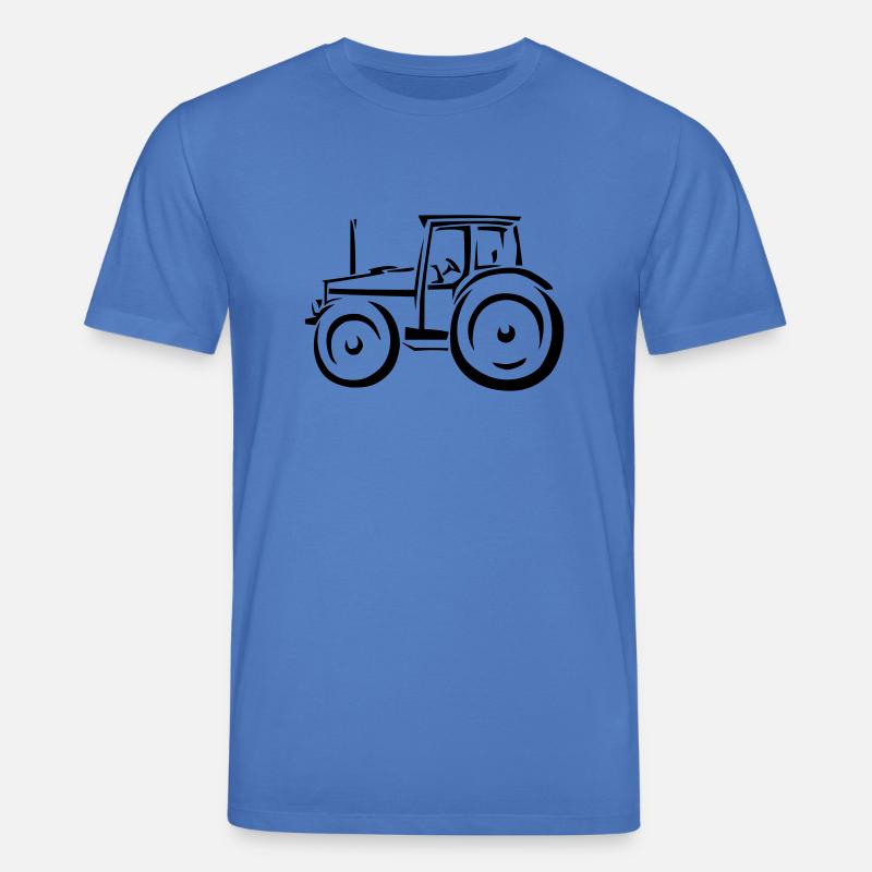 Traktor - Stanley/Stella Unisex Bio-T-Shirt CREATOR  - Achtsames Blau