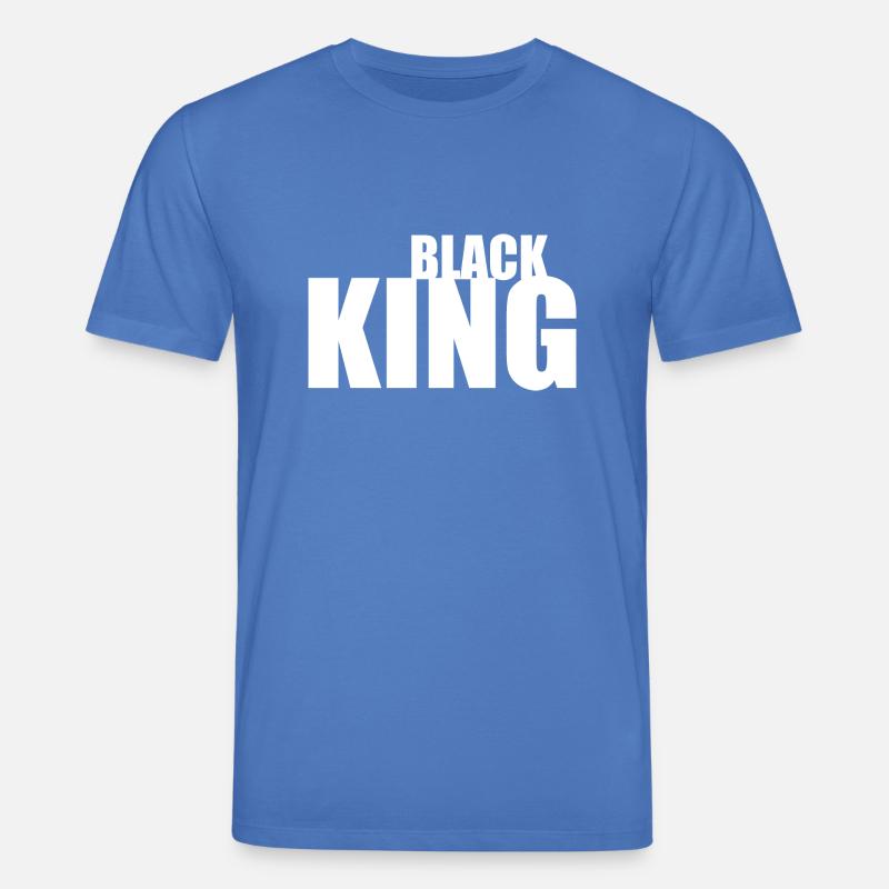 Black king - Stanley/Stella Unisex Bio-T-Shirt CREATOR  - Achtsames Blau