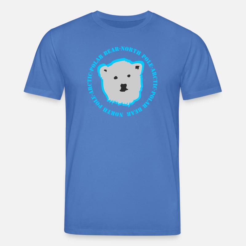 Eisbär 3 - Stanley/Stella Unisex Bio-T-Shirt CREATOR  - Achtsames Blau